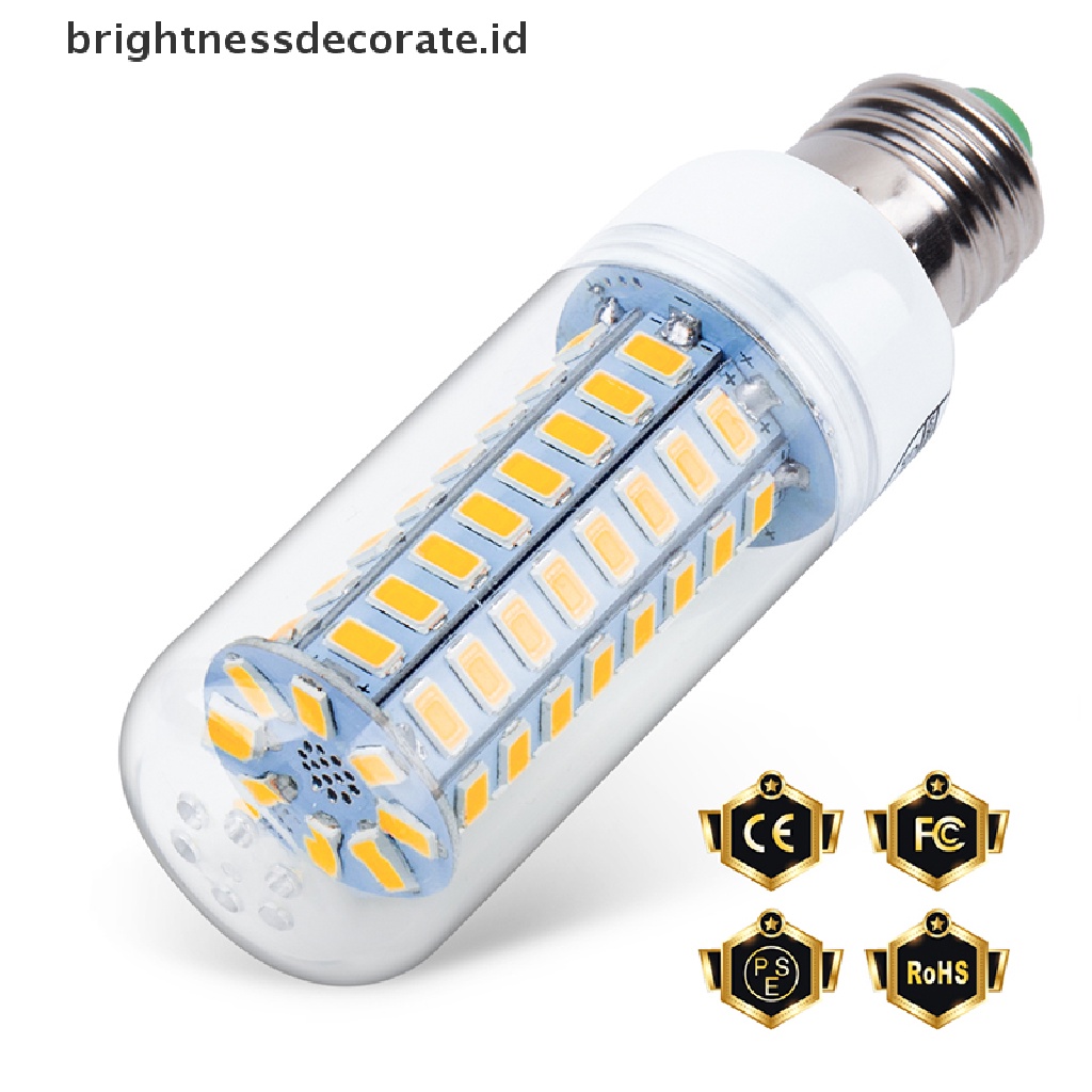 Lampu Jagung Led E27 E14 7w 9w 12w 15w 20w 25w 5730 Smd Warna Warm White