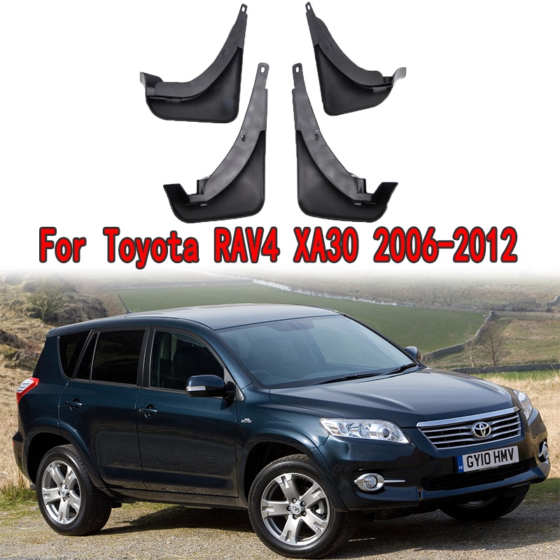 1 Set Mud Flap Pelindung Splash Untuk Fender Mobil Toyota RAV4 XA30 2006 2007 2008 2009 2010 2011 2012