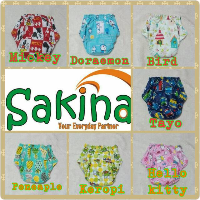 Clodi cover sakina/clodi lokal/clodi pant/clodi celana/clodi lokal murah/clodi bayi/popok kain