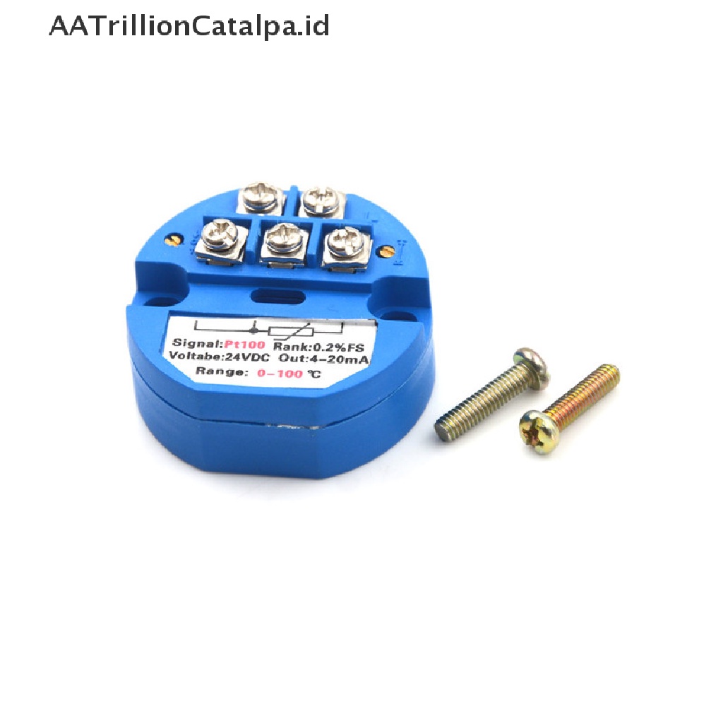 (AATrillionCatalpa) 4-20ma 0-100℃ Rtd PT100 SBW Modul Transmitter Sensor Temperatur