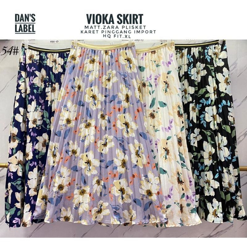 

vioka skirt ori dans label mat. zaraplisket