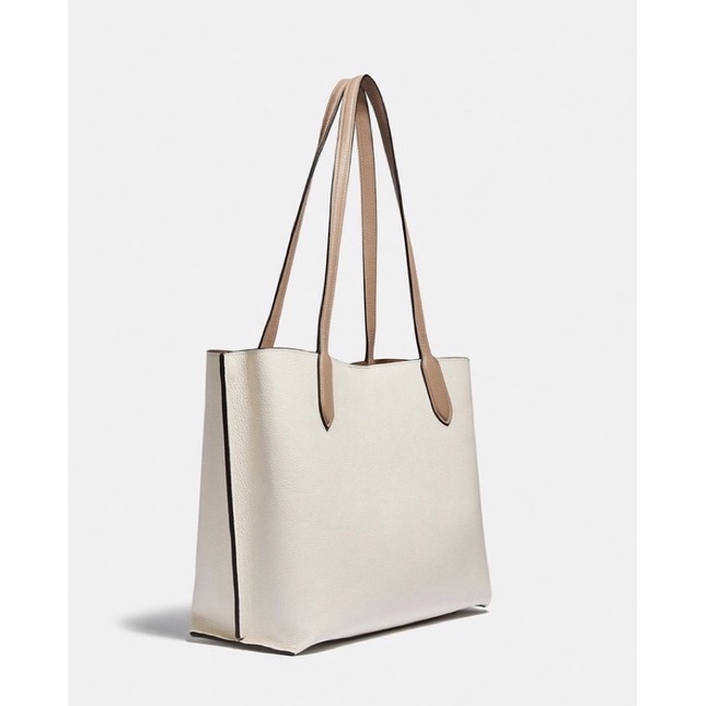 Coach Willow Tote In Colorblock (C0691)