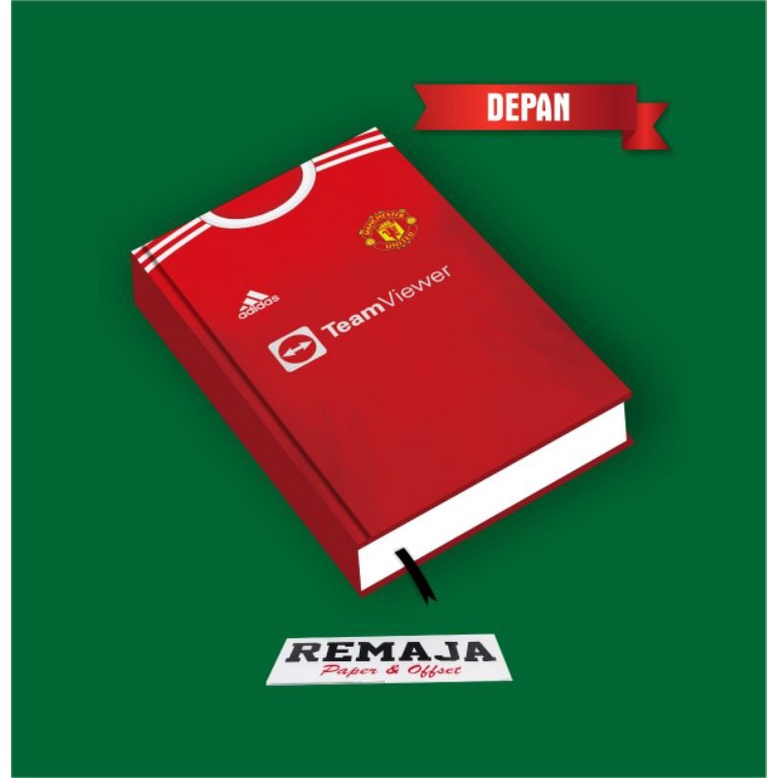 

Pocket Book /Note Book Hard Cover MU RONALDO 7 A6&A5 / Buku Tulis Catatan Notes