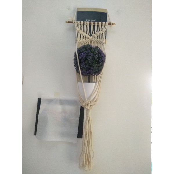tali macrame  hiasan dinding