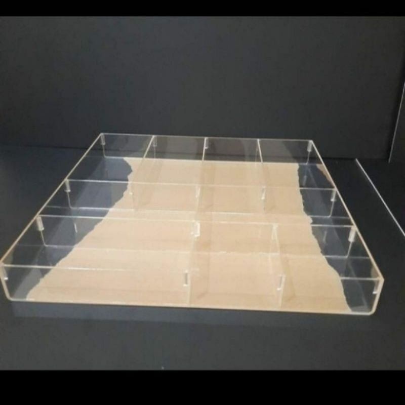Akrilik display uang /kotak uang Akrilik