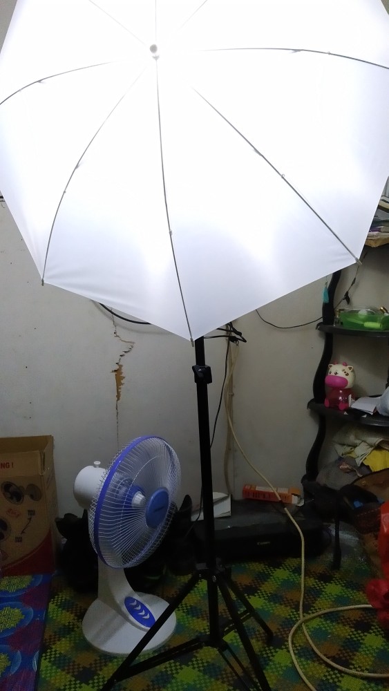 Promo Ramadhan Lightstand + Single Lamp Holder + Payung Putih