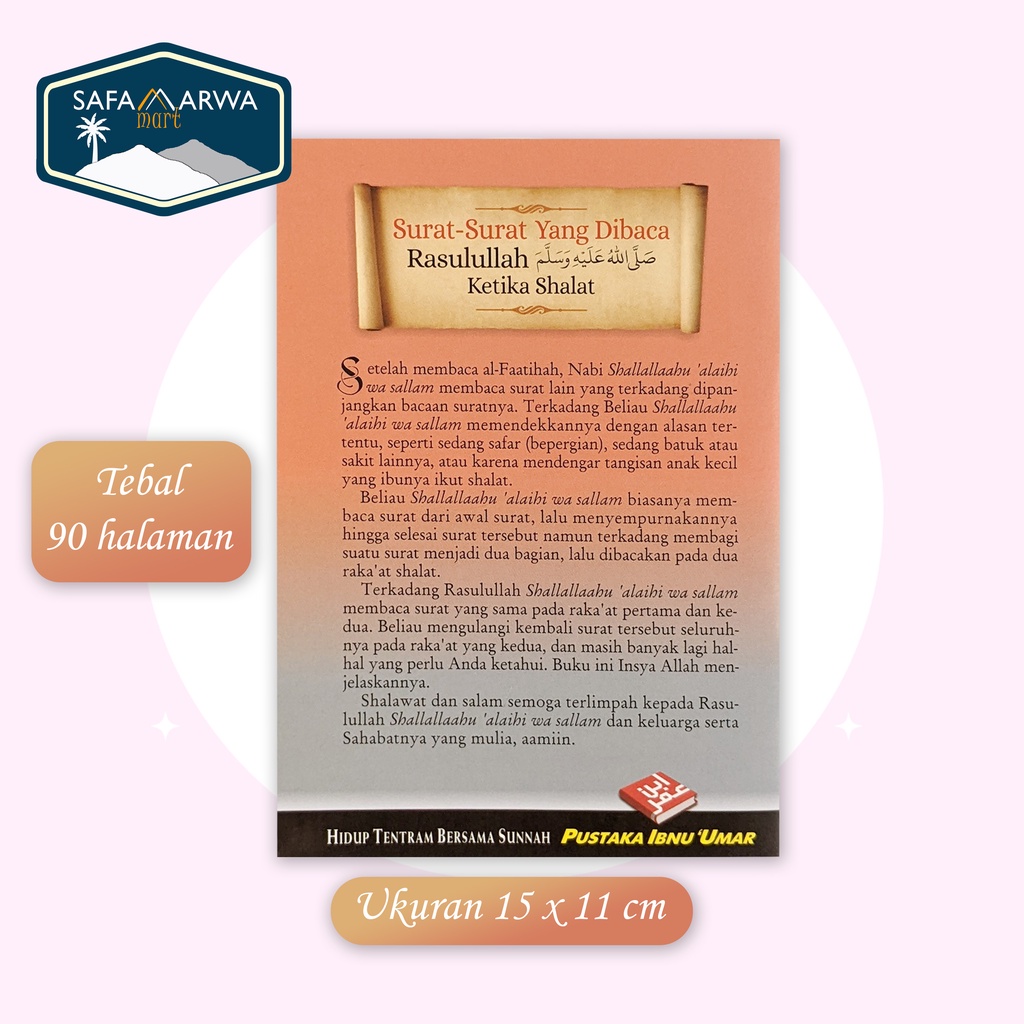 BUKU ISLAM SURAT - SURAT YANG DIBACA RASULULLAH KETIKA SHALAT-1