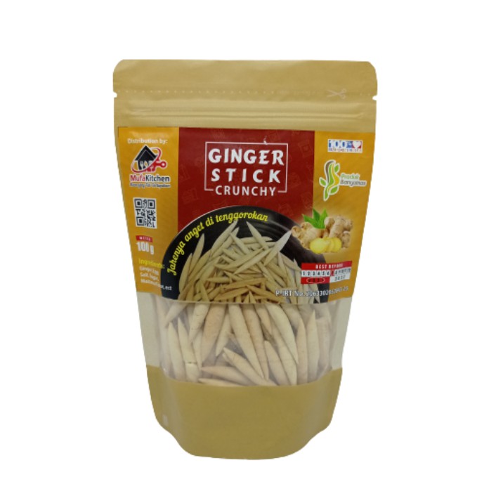 

Mufa Kitchen - Ginger Jahe Stick Crunchy Khas Purbalingga - 100 Gr