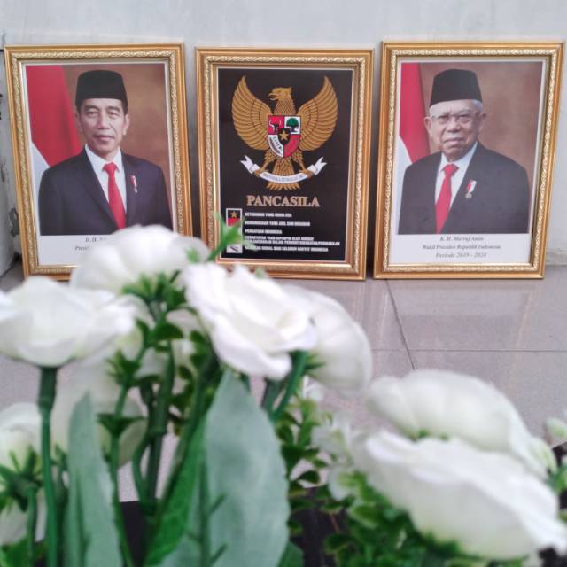 PIGURA PRESIDEN DAN WAKIL PRESIDEN TANPA KACA || PRESIDEN DAN WAKIL PRESIDEN 2019