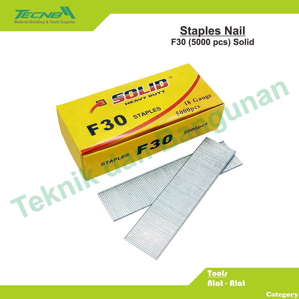 

Isi Paku Anak Staples Tembak Refill F30 Solid