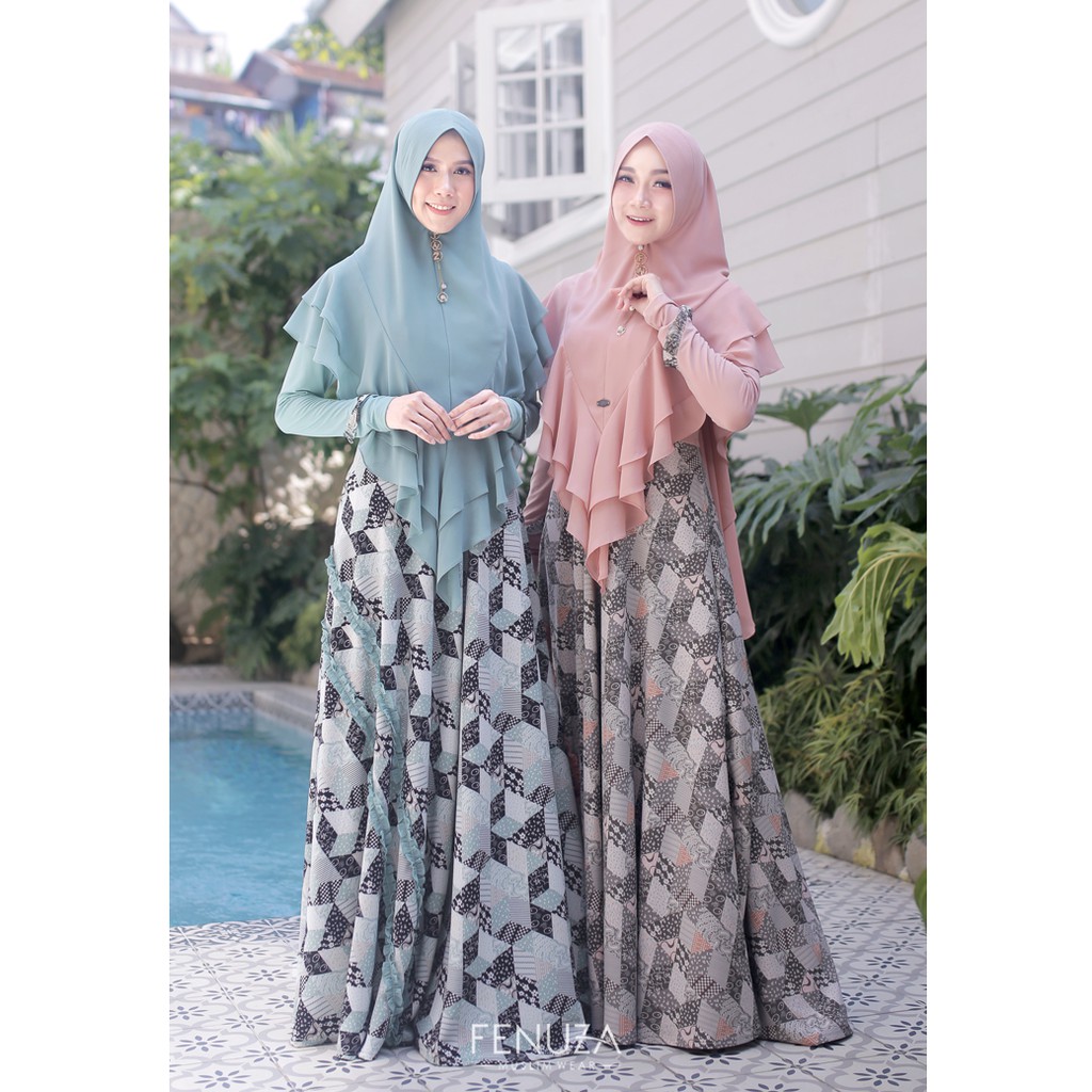 GAMIS BATIK SYARI TAVISHA DRESS by Fenuza