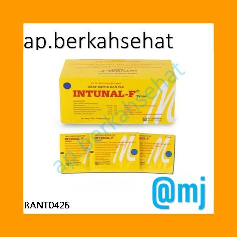 OBAT FLU DAN BATUK INTUNAL FORTE/BOX ISI 25 STRIP