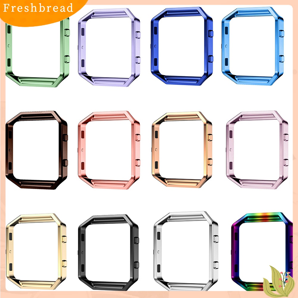 Terlaris Stainless Steel Metal Smart Watch Frame Protective Case Shell for Fitbit Blaze