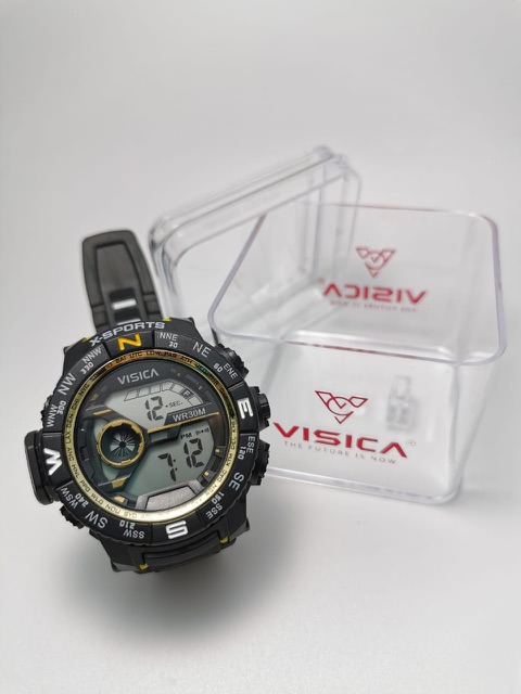 Jam Tangan Anti Air VISICA Dewasa Pria Wanita S-650