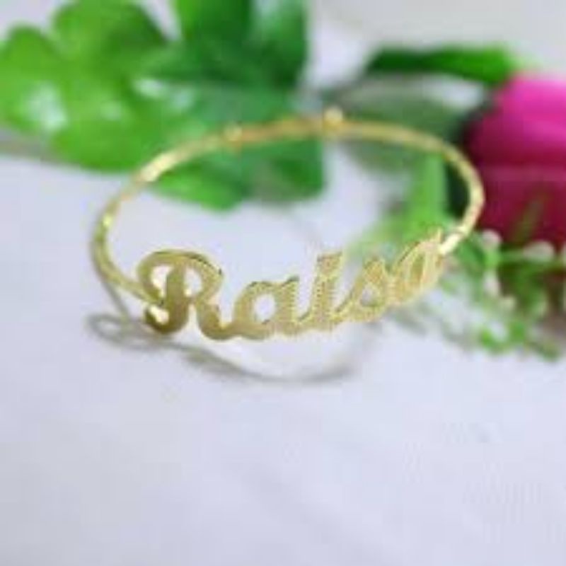 Gelang Bangle Nama Custom