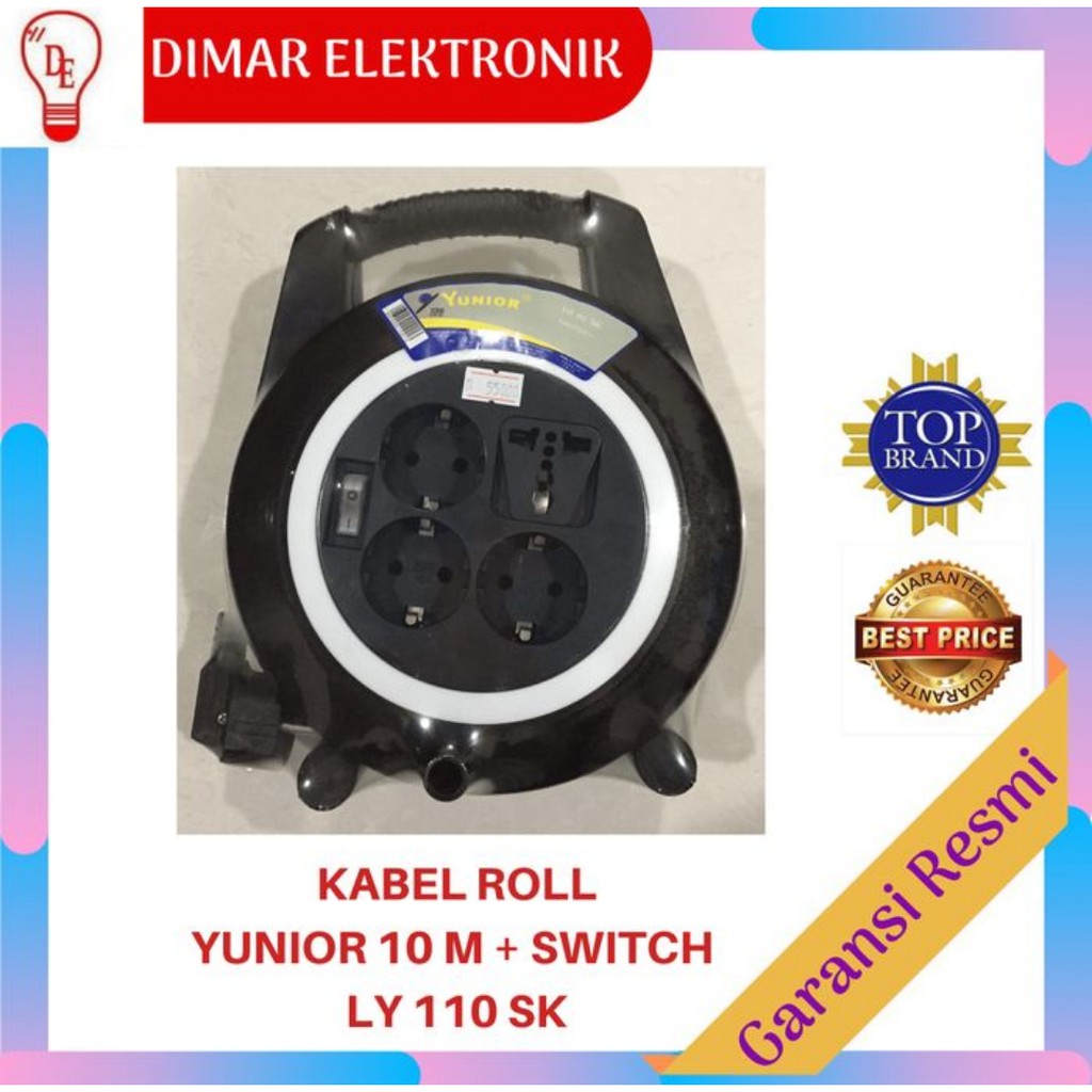 KABEL ROLL YUNIOR 10M+SWITCH LY 110 SK