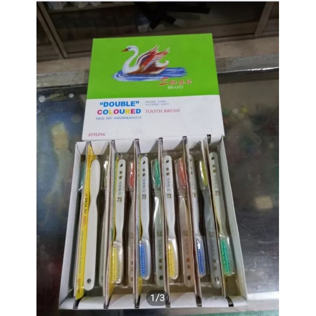 Sikat Gigi Swan 1 lusin 12pcs