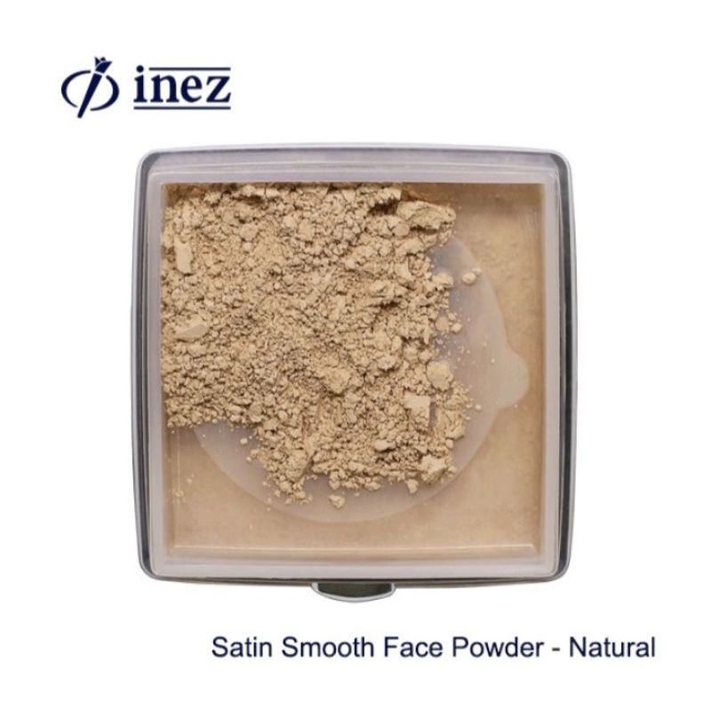 Bedak Tabur Original Inez Skin Linghtening Series Satin Smooth Face Powder