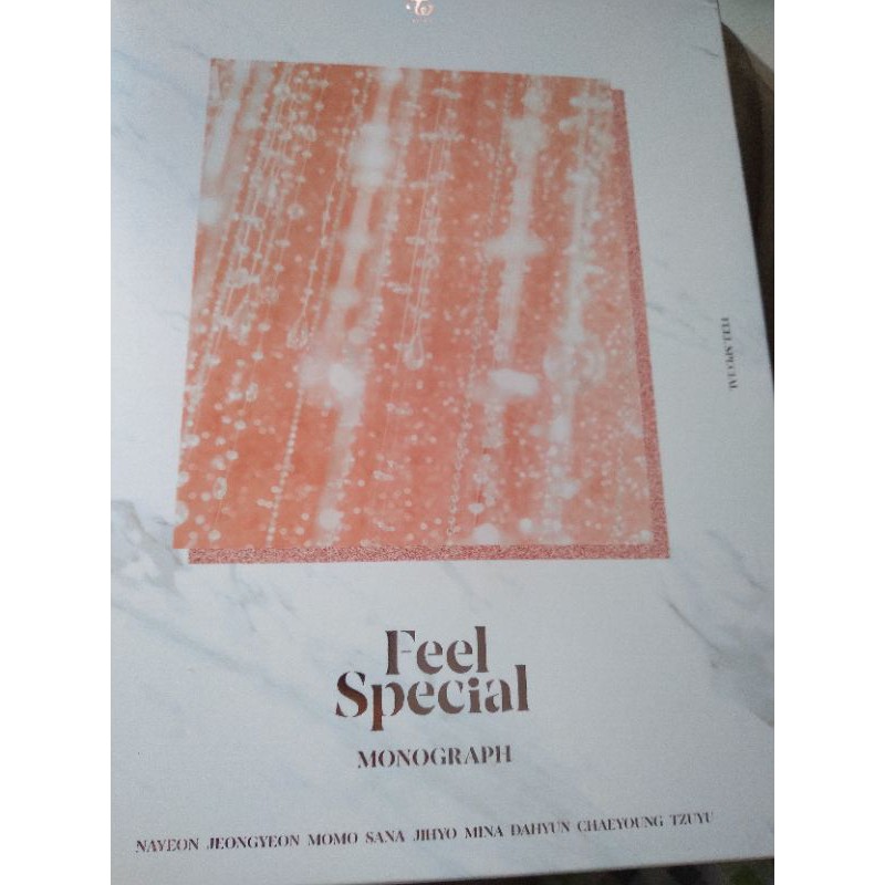 monograph feel special twice official
