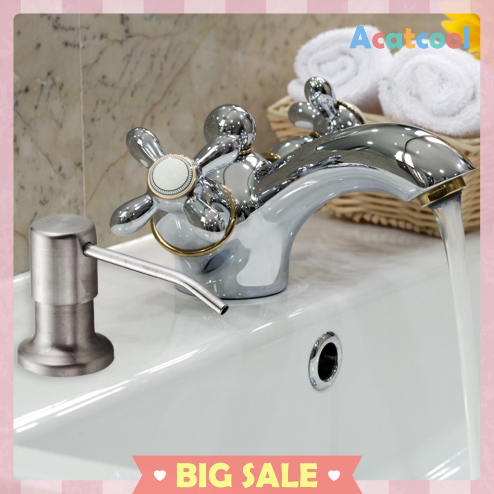 Stainless Steel Soap Dispenser Extension Tube Kit for Kitchen Sink Pump