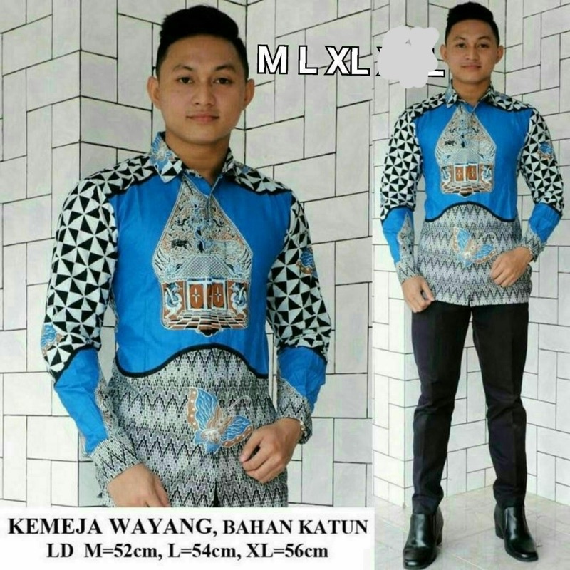 Kemeja batik mega mendung grosir murah pekalongan solo