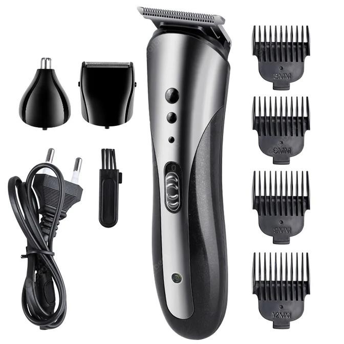 LWD07 CLIPPER KEMEI KM-1407 ALAT MESIN CUKUR RAMBUT KUMIS JENGGOT KM1407 - KM1407