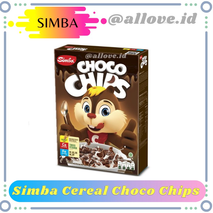 

Simba Cereal Choco Chips Coklat 170 Gr