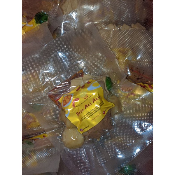 Paket Baso Urat Aci Acid khas Garut