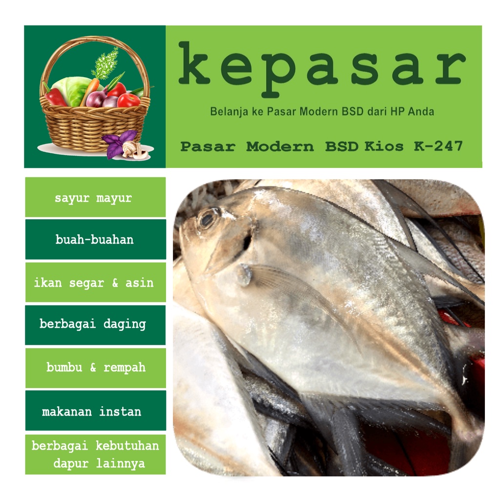 

Ikan Kuwe 500 g