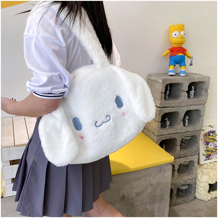 Tas Selempang Wanita Shoulder Bag Plush Cinnamoroll Lucu