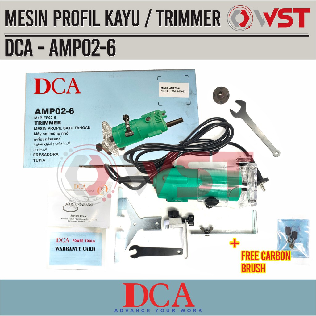 Mesin Profil Kayu DCA Trimmer AMP02-6