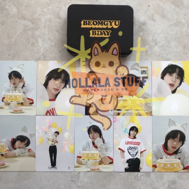 Sharing Beomgyu Birthday Merch