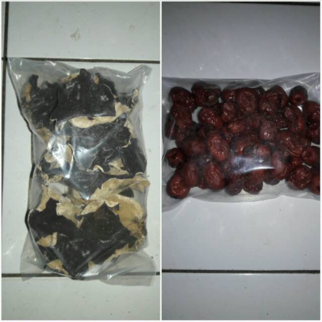 

JAMUR HITAM PUTIH 500 GRAM N ANGCO 500 GRAM