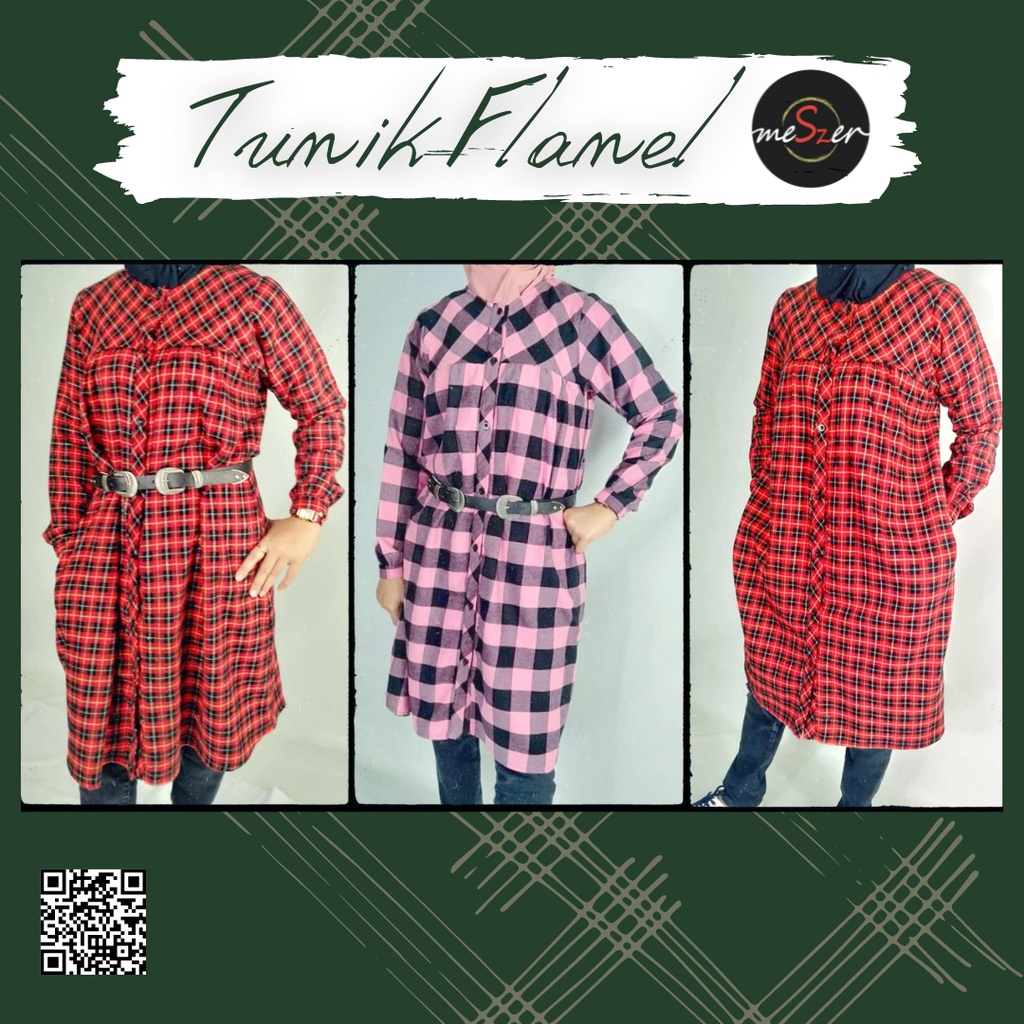 DRESS / TUNIK FLANEL