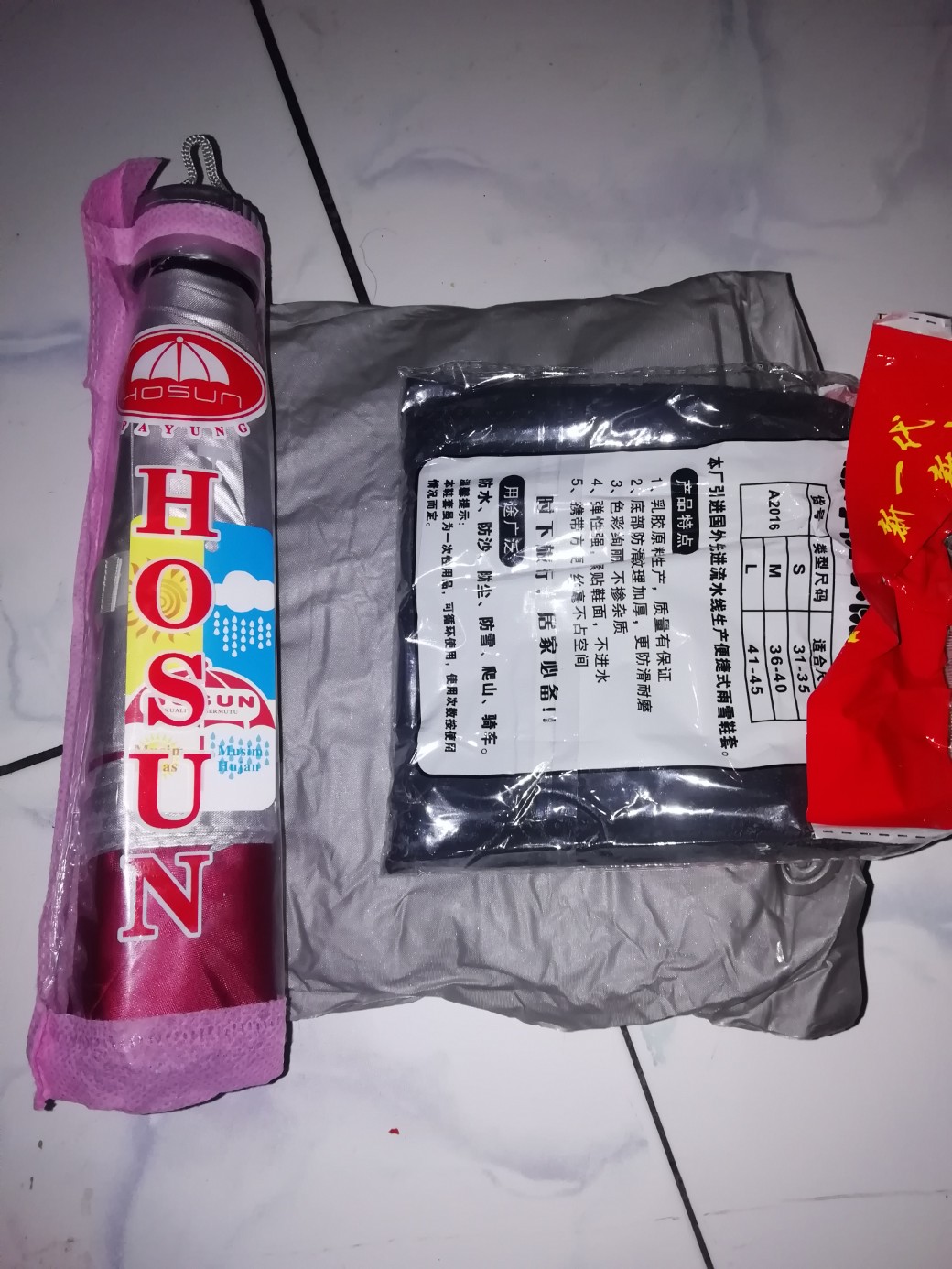 Payung Lipat 3 Polos Super Murah Kuat Kokoh Anti Angin C3 Anti Uv