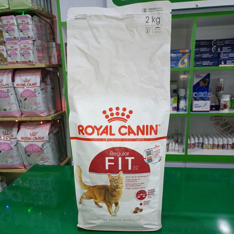 Royal Canin Fit 32 kemasan 2kg Freshpack/ Rc fitt 32