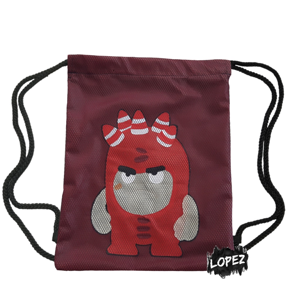 Tas Jaring Fuse Ruse / Backpack Oddbods / Tas Ransel Kartun Lopez