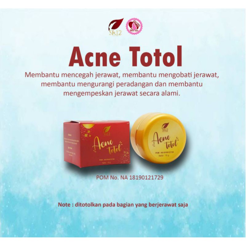 

ACNE TOTOL SR12