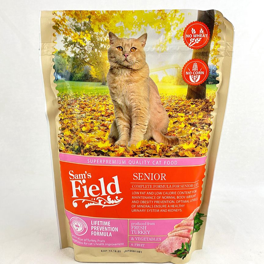

SAMSFIELD Makanan Kucing SENIOR 400g
