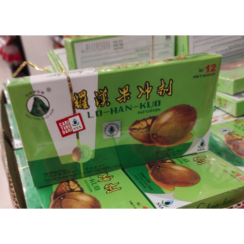 

Lo Han Kuo Infusion - Panas Dalam, Demam, Sakit Tenggorokan