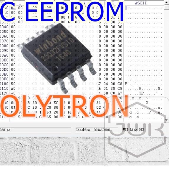 ➹ IC Eeprom Include Firmware TV LED Polytron Siap Pakai ☃