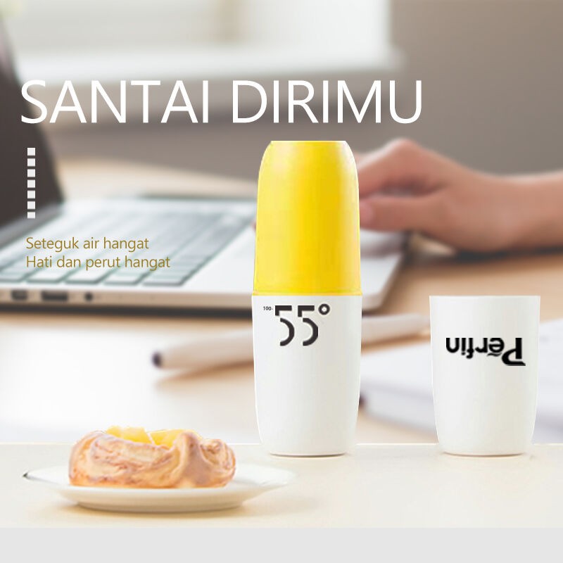 Perfin Isolasi Kreatif Gift Cup 55 ° Constant Temperature Cup