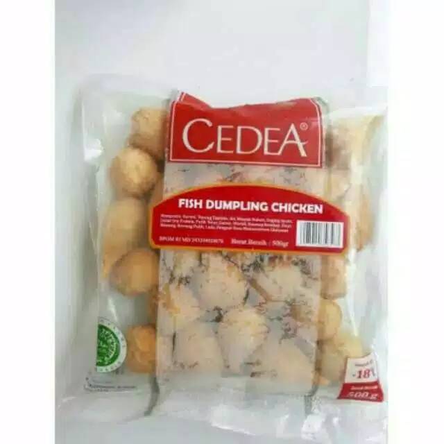 

CEDEA Fish Dumpling Chicken 500gram frozen food