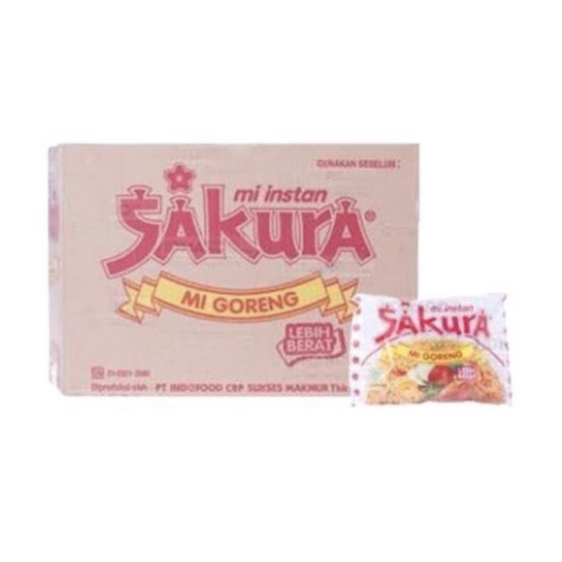

Sakura Mie Goreng / Mie Goreng Sakura 1 Dus isi 40 bungkus