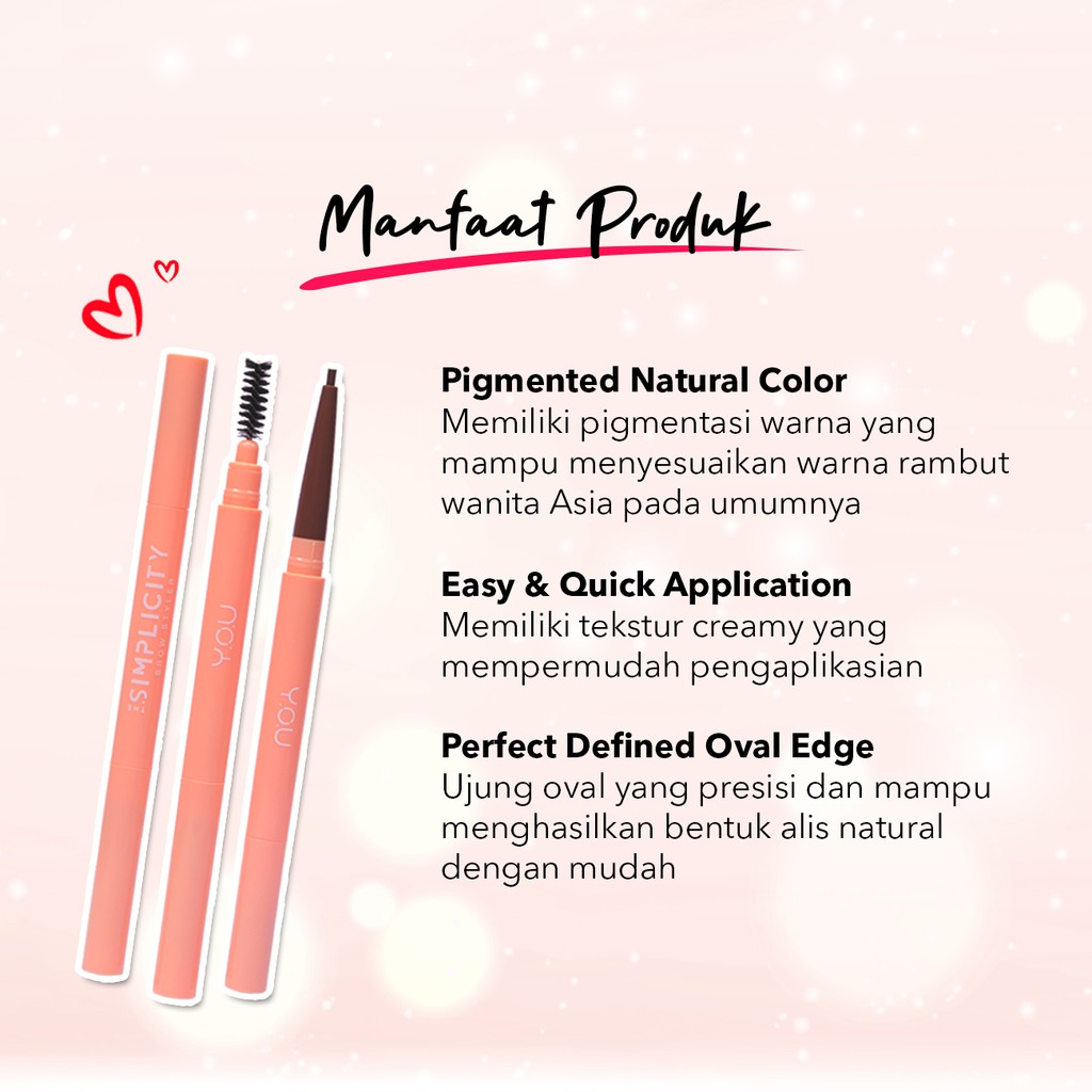YOU THE SIMPLICITY BROW STYLER