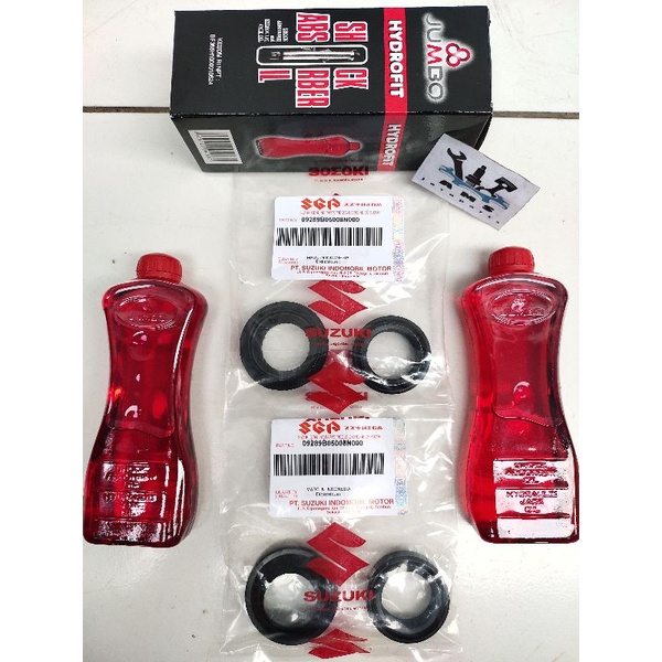 Jual Paket Oli Shock Sok Seal Shock Sil Tutup Abu Debu Depan Spin 125