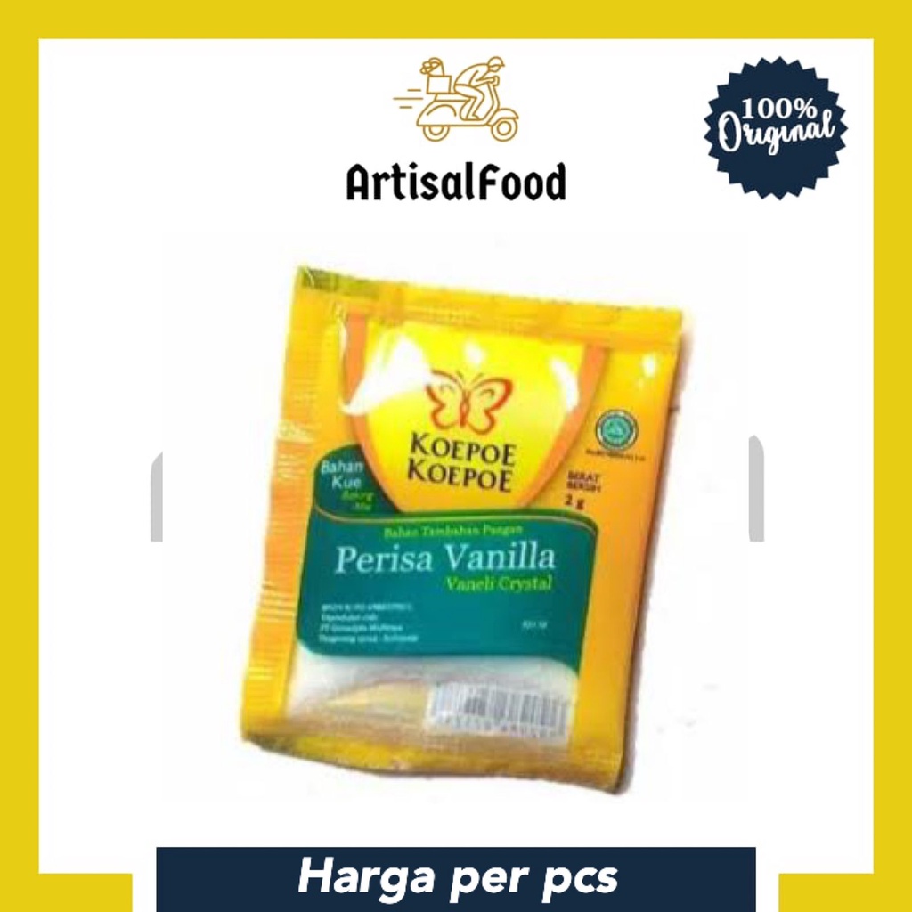 KOEPOE VANILI VANILA SACHET 2gr ORI btp