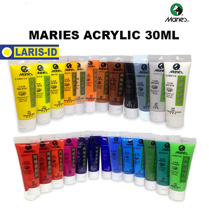 Maries Acrylic Colour 30ml Cat Acrylic Maries Cat Akrilik Maries Part 2 Shopee Indonesia