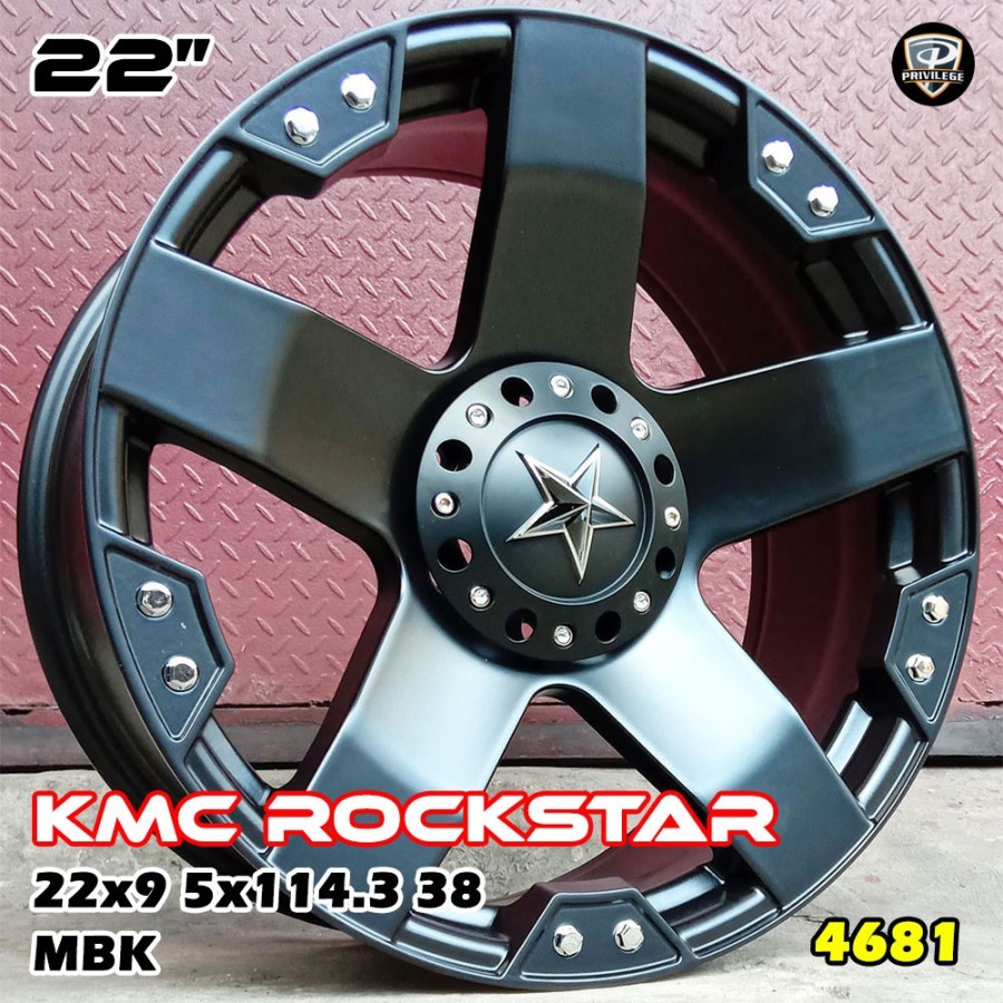 Velg Mobil KMC ROCKSTAR MBK R22 BARU