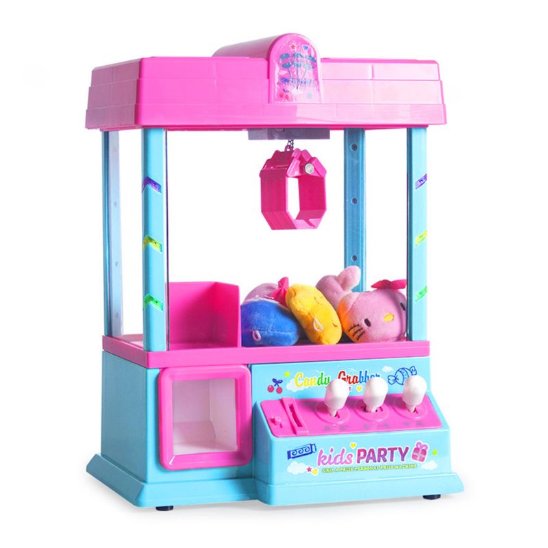 Mary Simulation Arcade Machine Claw Untuk Boneka Mainan Balita Lucu Tahun Baru Hari Anak